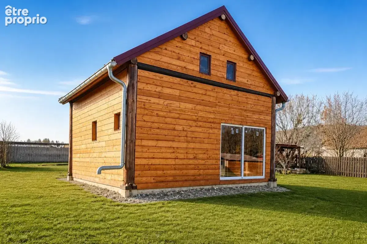 Villers-les-bois – deux chalets en bois – terrain clos - photo 12