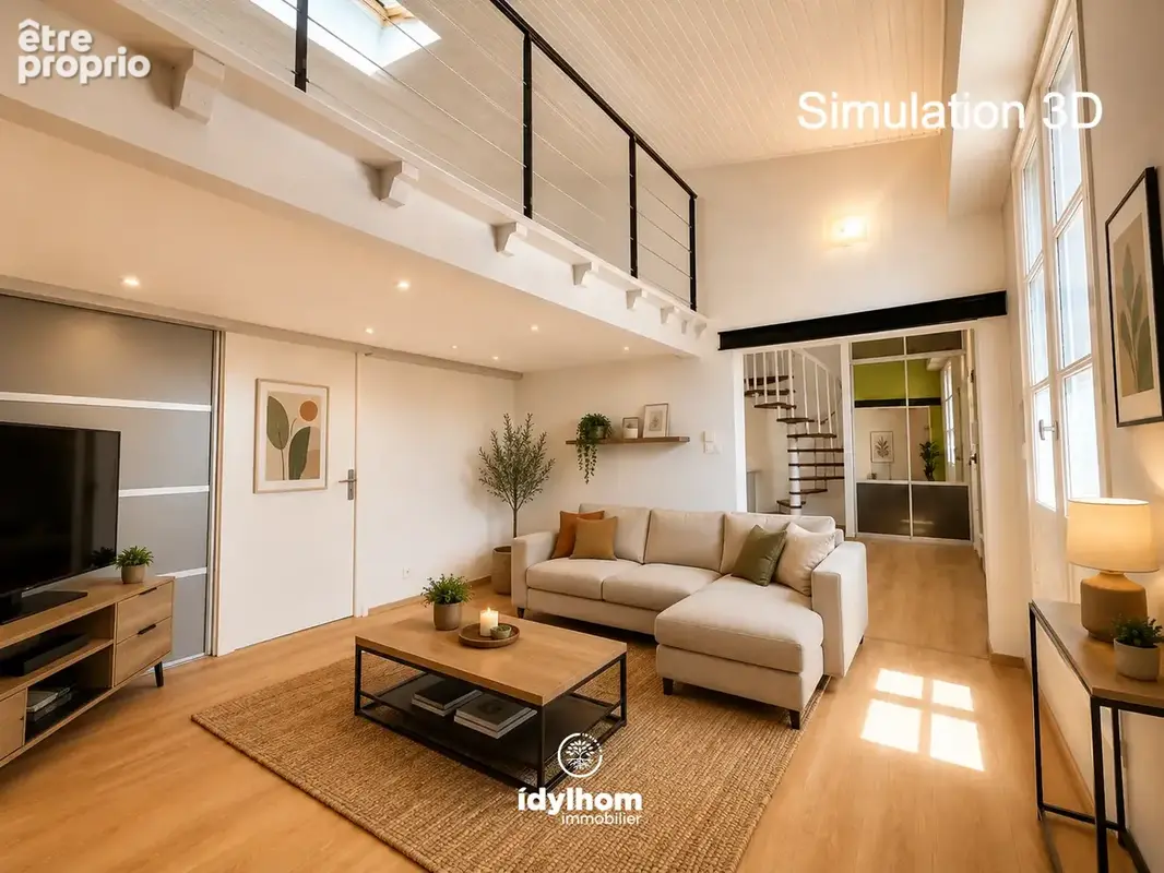 Duplex T2 Bis en dernier étage au cœur de Saint-Cyprien - photo 2