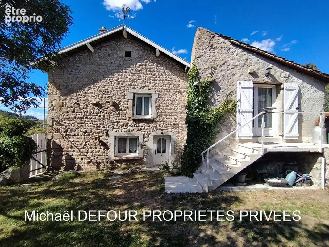 Les Villettes 43600 maison en pierre d'environ 122 m² habitables 3 chambres avec espace bureau sur environ 300 m² de terrain - photo 12