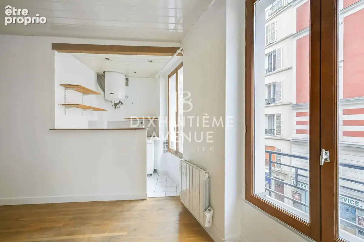 Mairie du 18ème -Rue Letort-24m² - photo 6