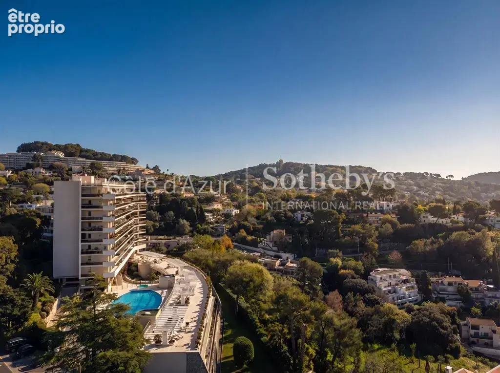 Le Cannet résidentiel proche Cannes 4 pièces vue mer terrasse résidence piscine tennis garage - photo 15