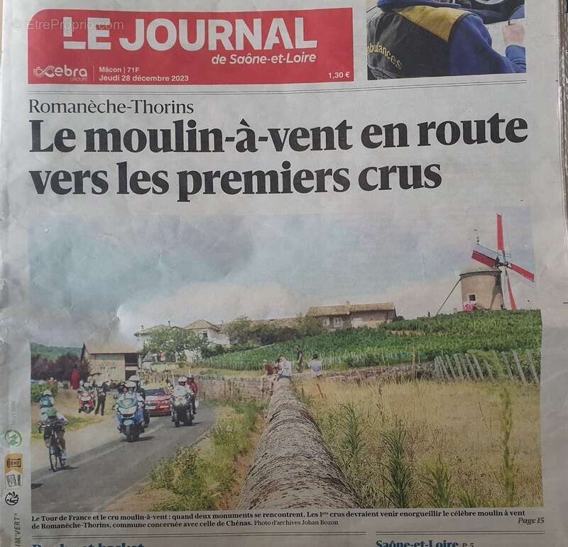 Commerce à ROMANECHE-THORINS