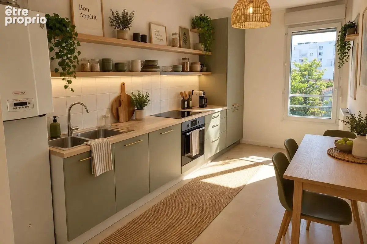 T3 de 69,3 m² à Villeurbanne au prix de vente de 169 200 € - photo 5