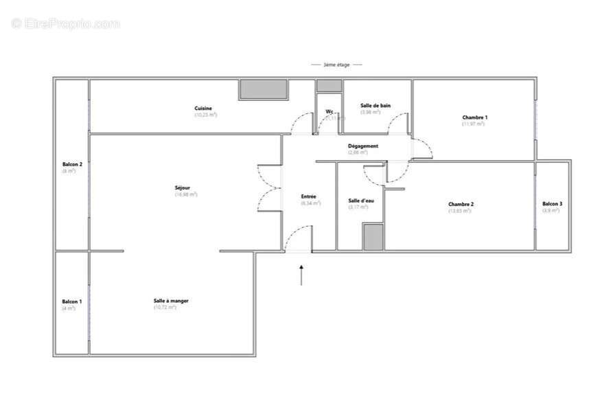 Appartement à PARIS-12E