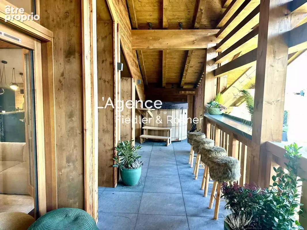 Ref 724 : megeve - penthouse d’exception - photo 5