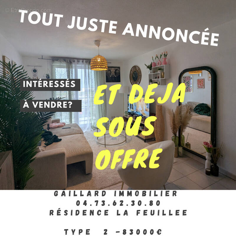 Appartement à CLERMONT-FERRAND