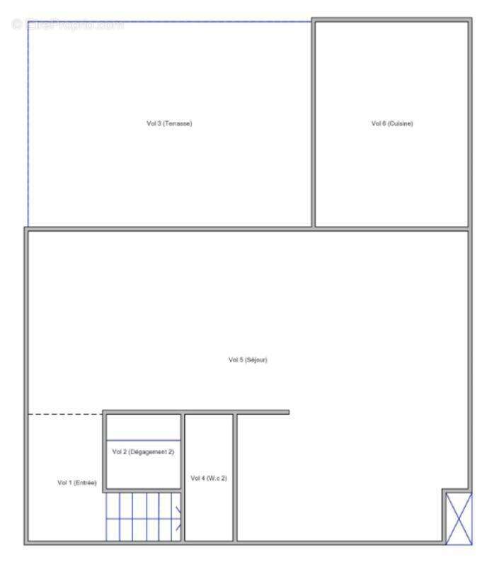 Appartement à NEUVILLE-SUR-SAONE