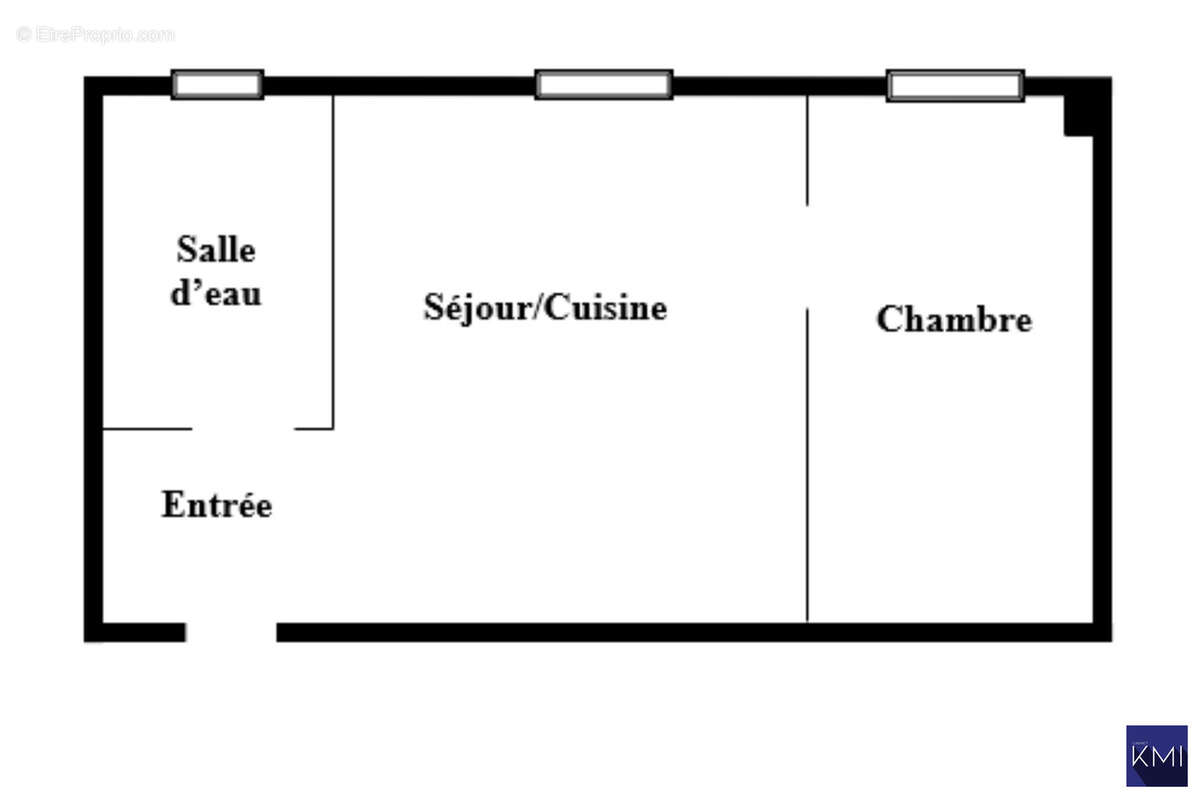 Appartement à PARIS-20E