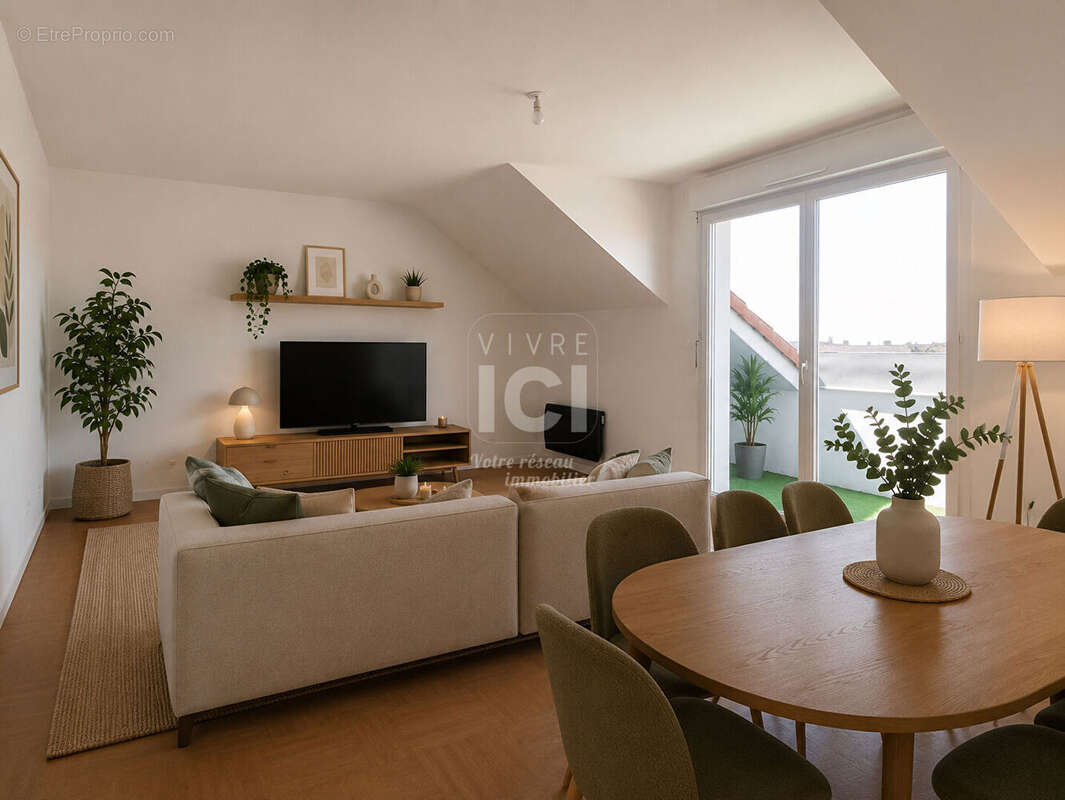 Appartement Les Sorinières  2 pièce(s) 46 m2 - photo 11