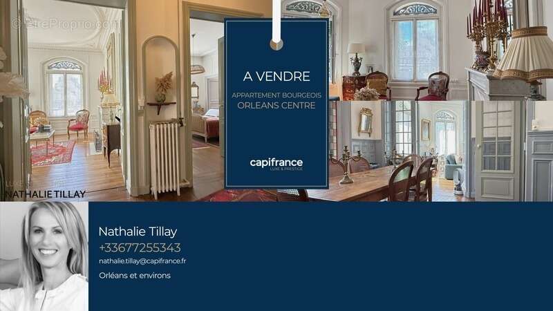 Orleans centre, Appartement bourgeois à vendre 5 pièces - photo 18
