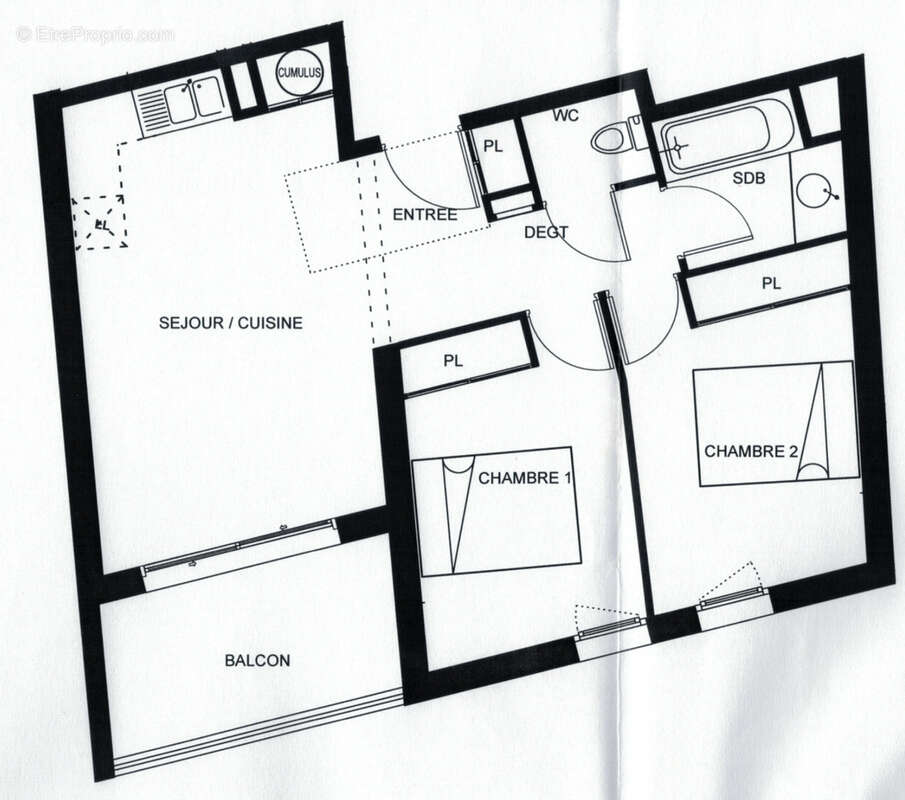 Appartement à LA TESTE-DE-BUCH