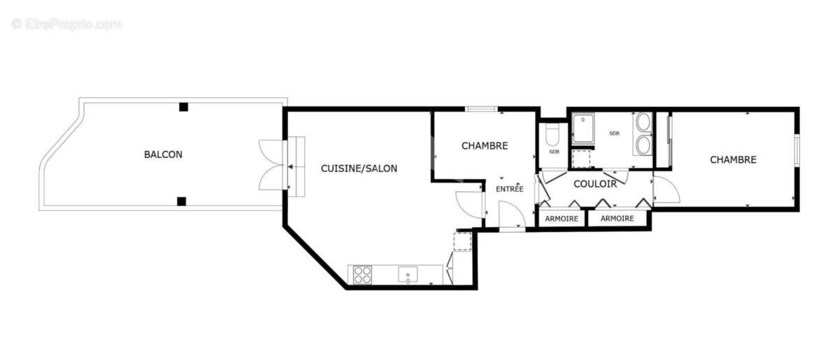 Appartement 56m² à nice - photo 18