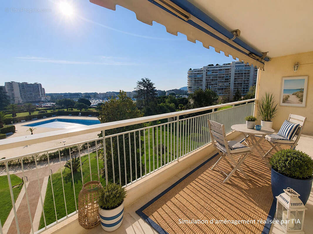 Cannes Marina - 3 pièces traversant avec terrasse et vue sur le port - photo 3
