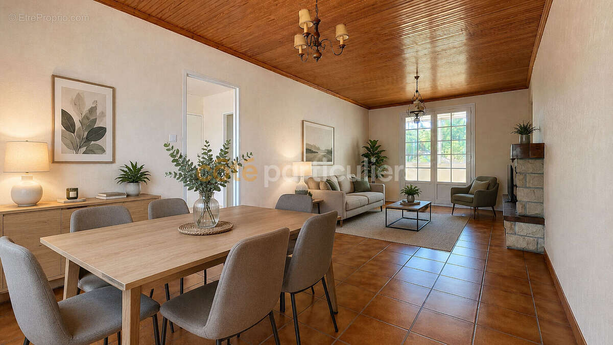La roche-sur-yon -- maison 5 pieces -- 106 m2 -- jardin sans vis a vis -- grand garage - photo 5