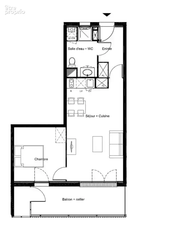 Appartement à vendre 2 pièces FLOIRAC (33) - photo 6