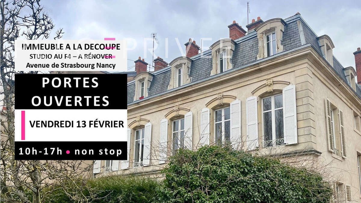 Appartement à NANCY