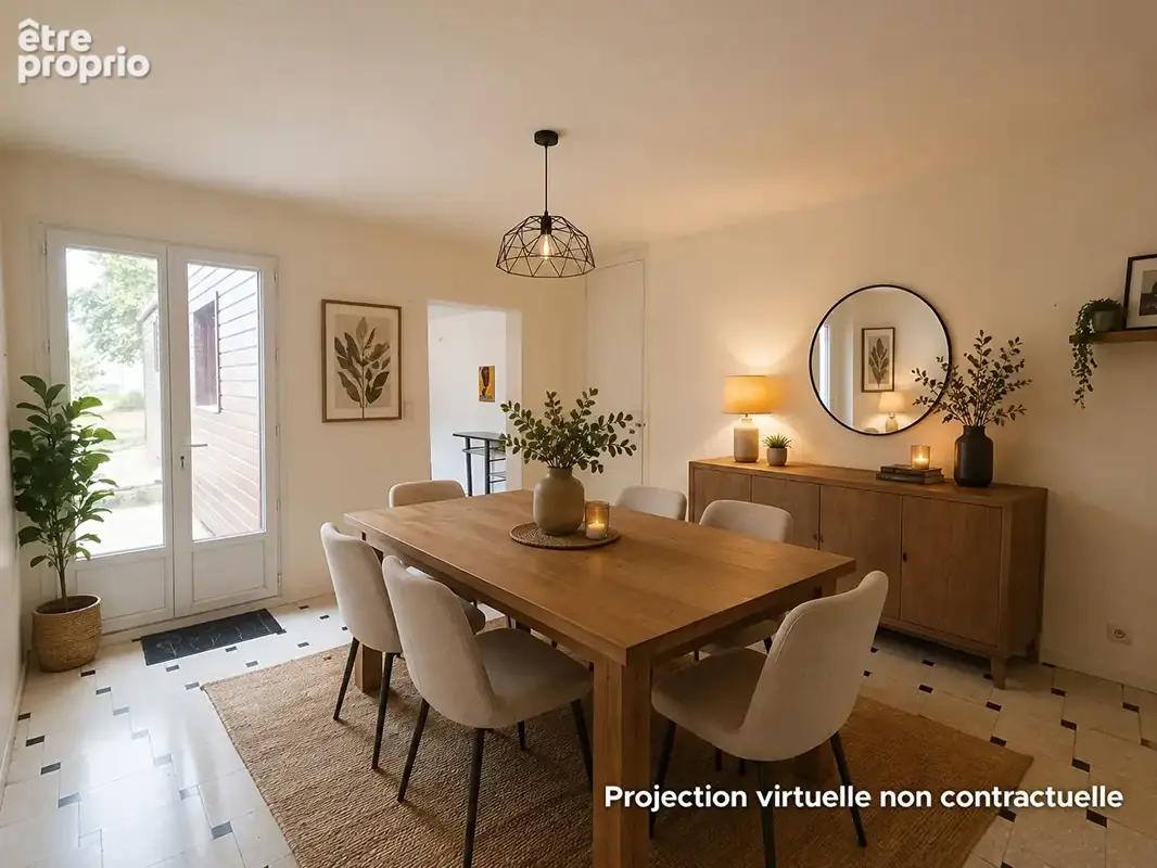 Maison mancelle 2 chambres avec jardin, terrasse et cave proche centre-ville et gare du Mans - photo 2