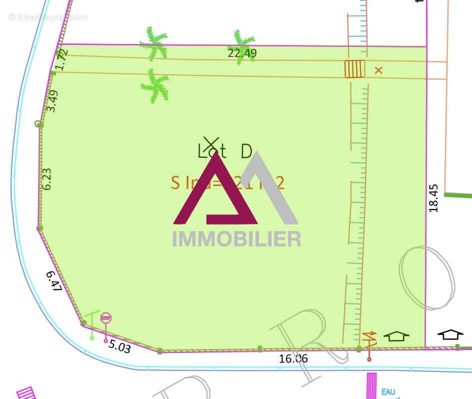 Terrain à SAINT-PIERRE