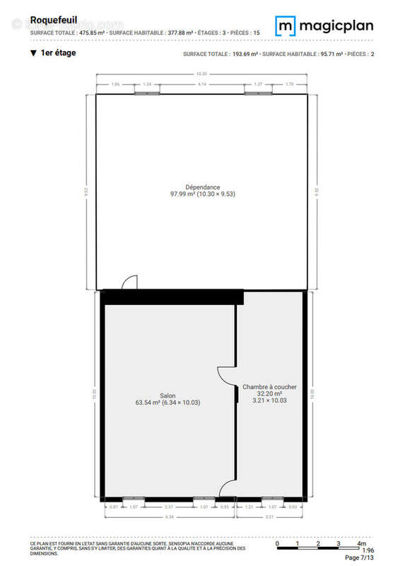 Maison de caractère de 1713   460 m2   piscine chauffée   Roquefeuil (11) - photo 24