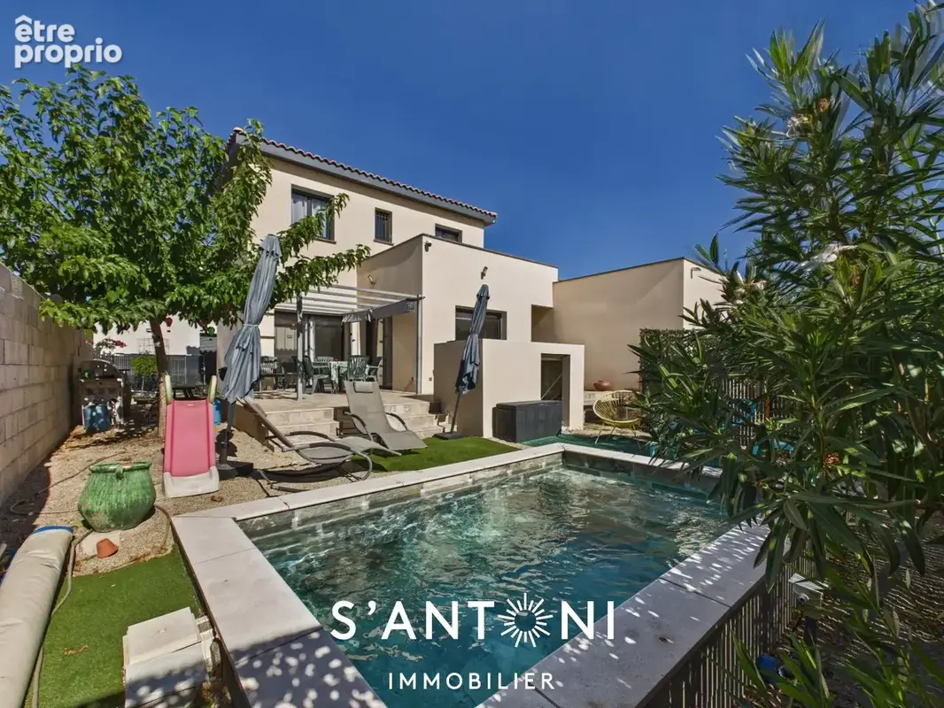 Sauvian  maison 4 pièces  87 m²  piscine - decennales - photo 5