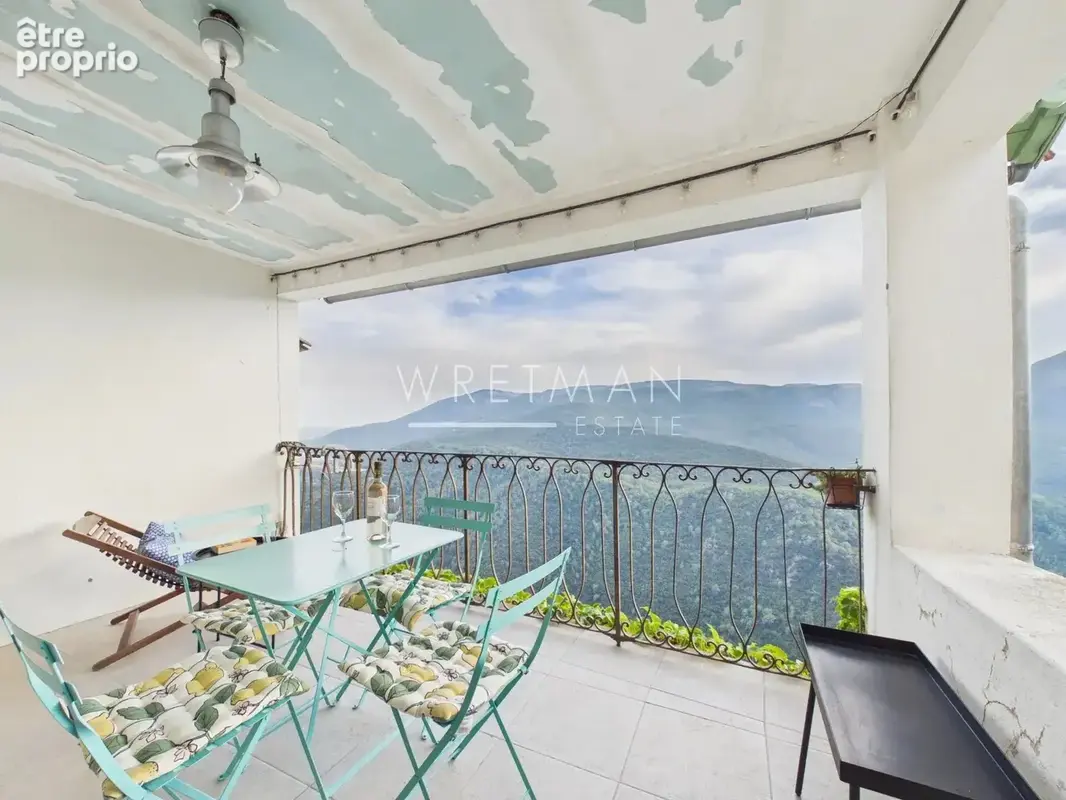 Maison de village authentique avec vue panoramique au-dessus de Nice – Gilette - photo 8