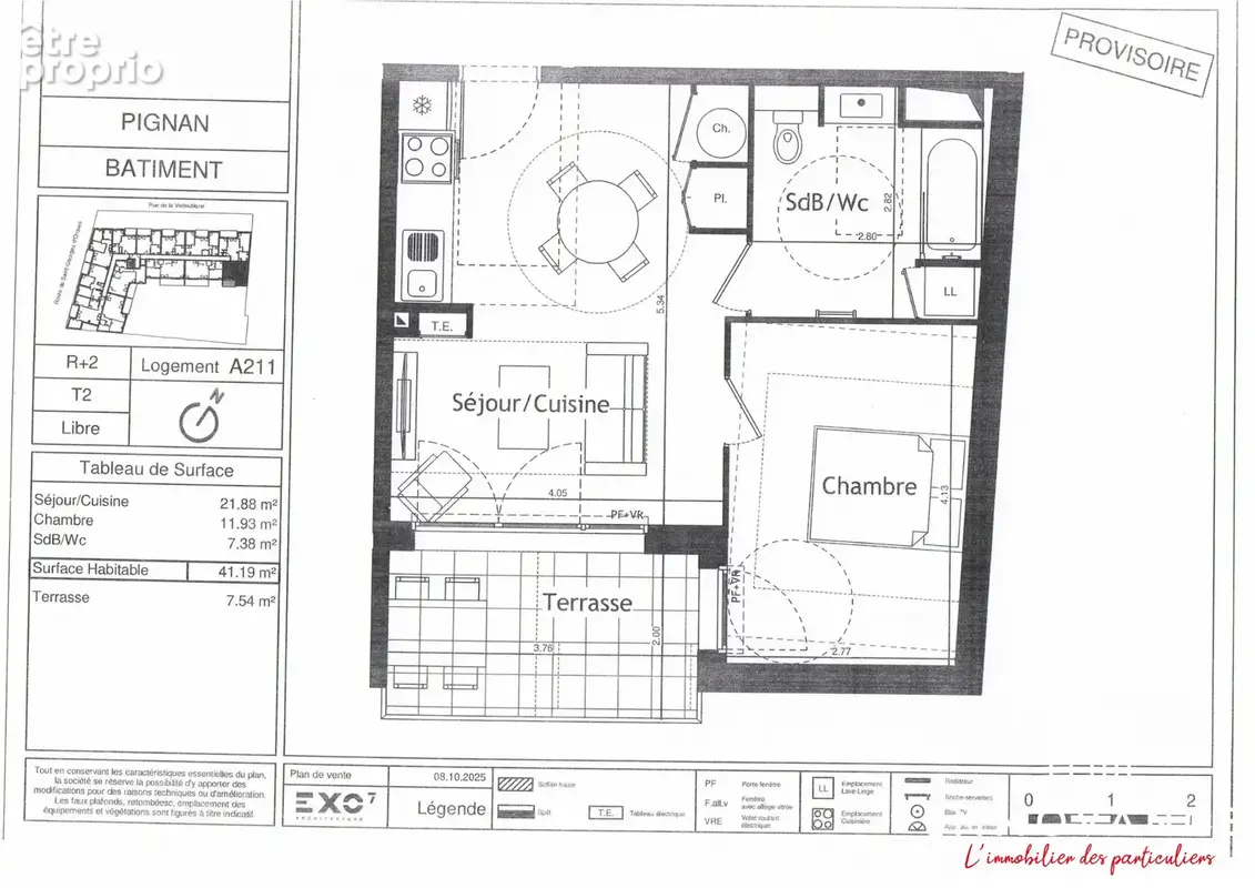 Appartement 1 pièce 41 m² à vendre à Pignan (34570) - photo 4