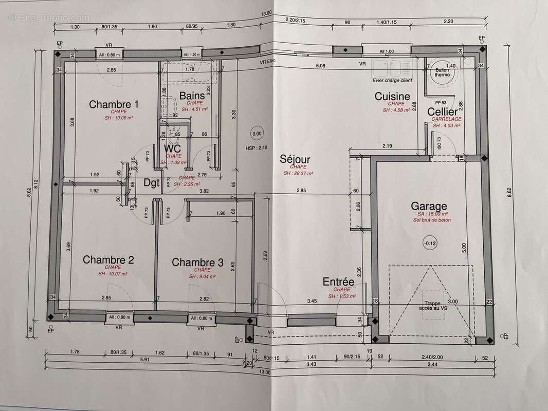 Maison à REMILLY-SUR-TILLE