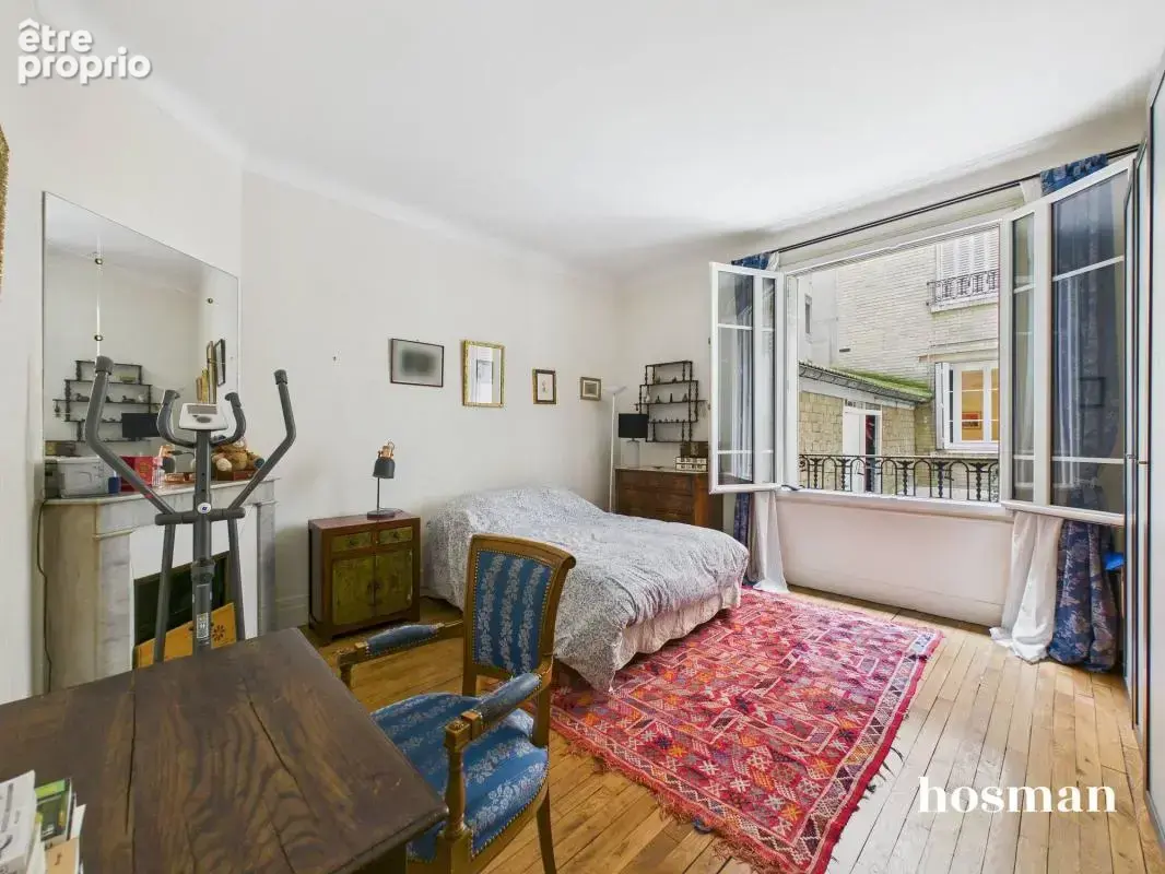 Appartement 3 pièces, 82 m² - Charme de l'ancien donnant sur le Square de Clignancourt -Jules Joffrin Paris 18ème - photo 7
