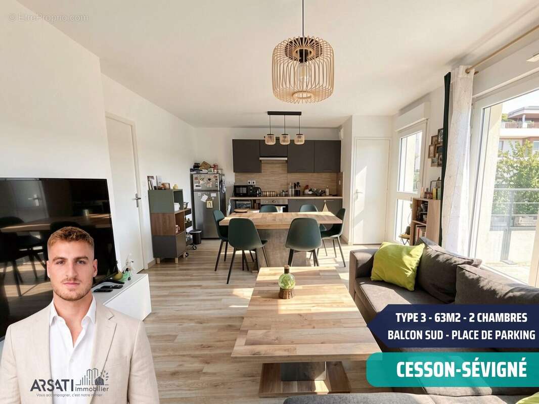 Appartement à CESSON-SEVIGNE
