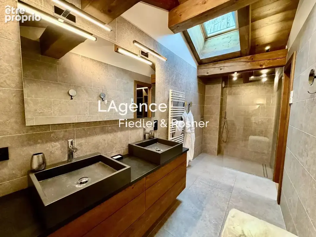 Ref 693 : megève - rochebrune - luxueux chalet - photo 11