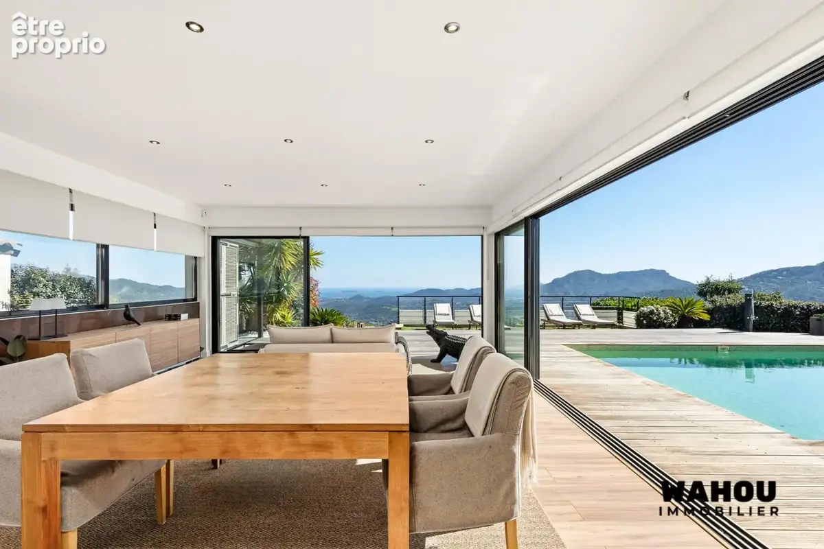 Villa d’architecte d’exception avec vue panoramique sur la baie de Cannes - photo 7