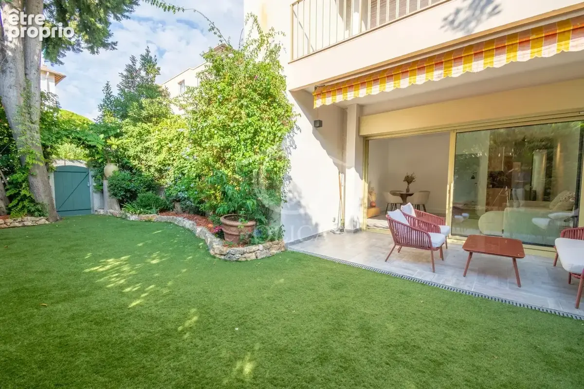 Cannes – petit juas – 3 pièces rénové avec jardin et garage - photo 1