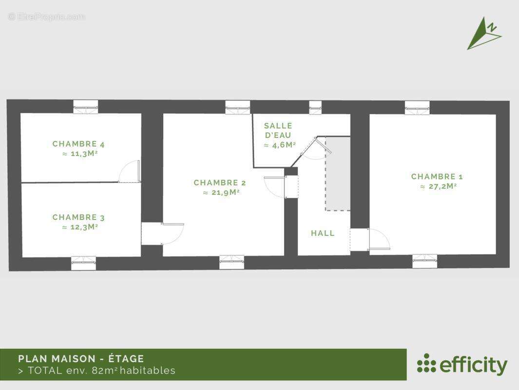 Maison 159 m² à Chazelles-Sur-Lyon  - photo 19