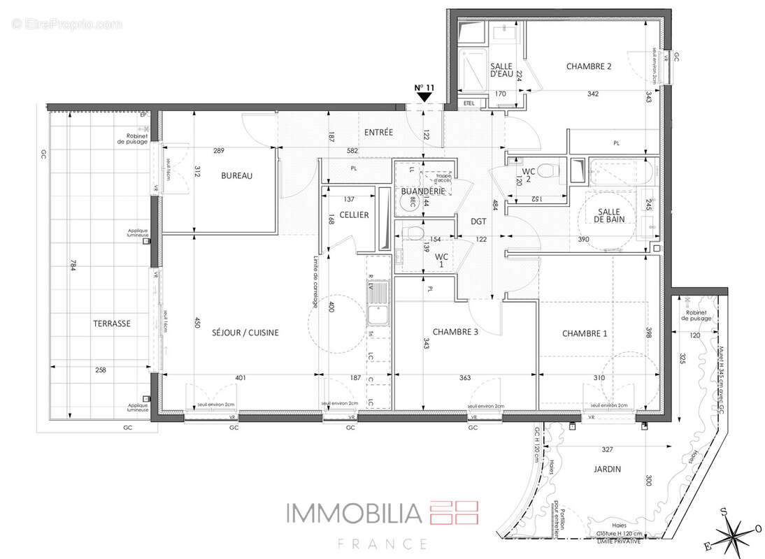 Appartement - exterieurs privatifs - photo 7