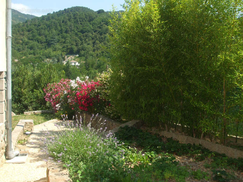 Ardèche, dans la belle Vallée de l’Eyrieux – Saint-Fortunat-sur-Eyrieux – Au bord de la voie douce La Dolce Via - Grande maison, - photo 43