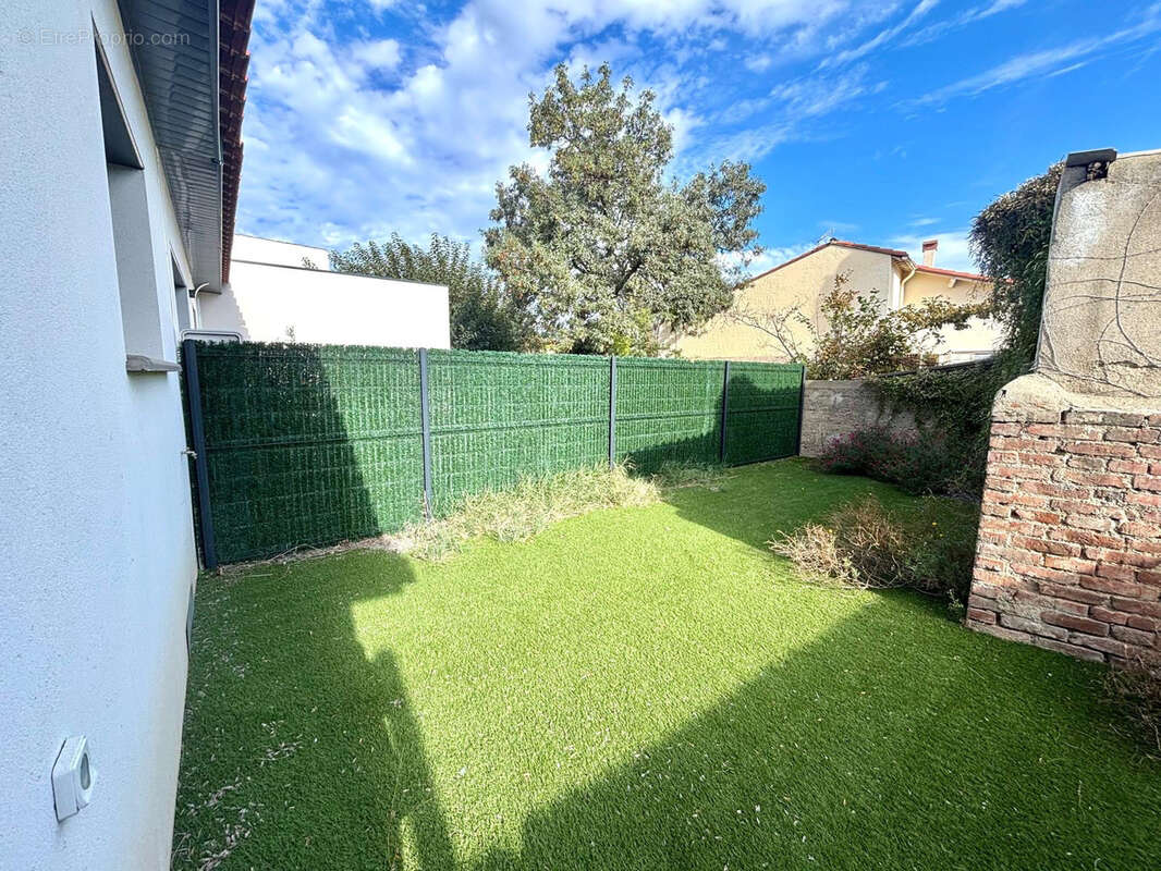 Perpignan ∕ saint-gauderique : maison 4 pieces - neuve − jardin - photo 8