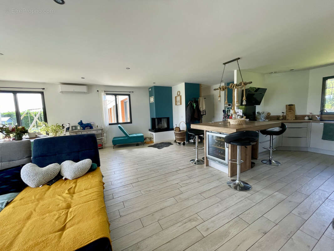 Maison plain pied avec Vue Pyrénées et couloir de nage - photo 8