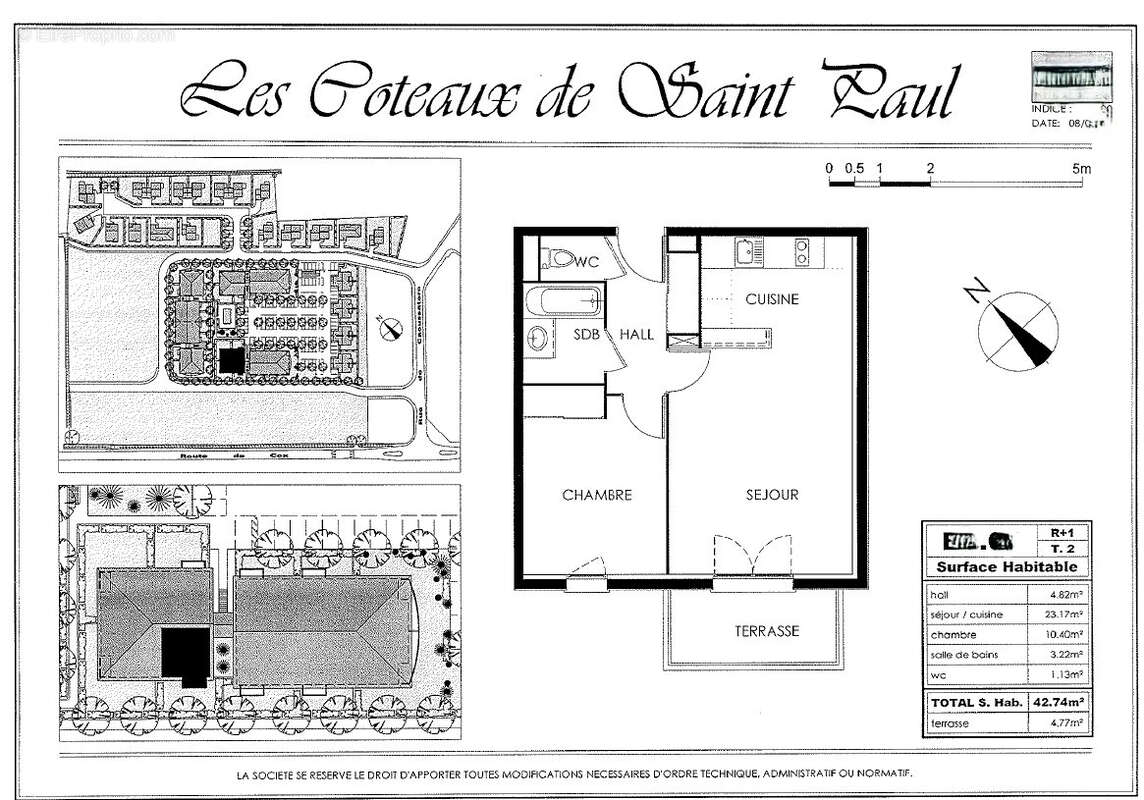 Appartement à SAINT-PAUL-SUR-SAVE