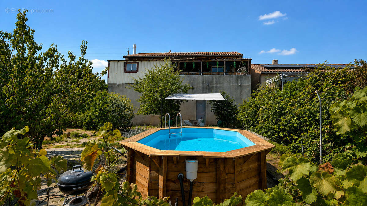 Proche carcassonne - maison 126 m2 - piscine - 3 chambres - terrain 1180m2 - grand garage - 40m2 a aménager - photo 22