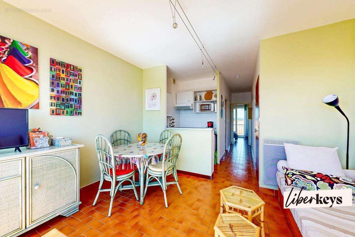 Port-La-Nouvelle : Appartement T2 traversant et lumineux–double extérieur vue mer/lac - photo 4