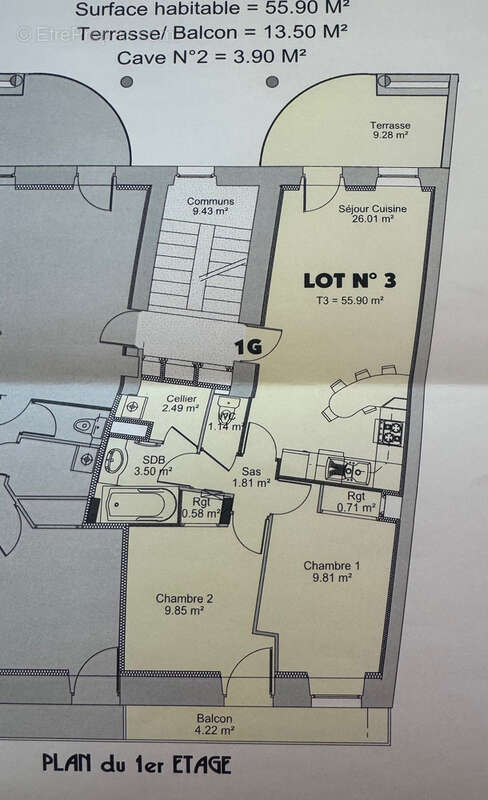 Appartement à SAINT-AFFRIQUE