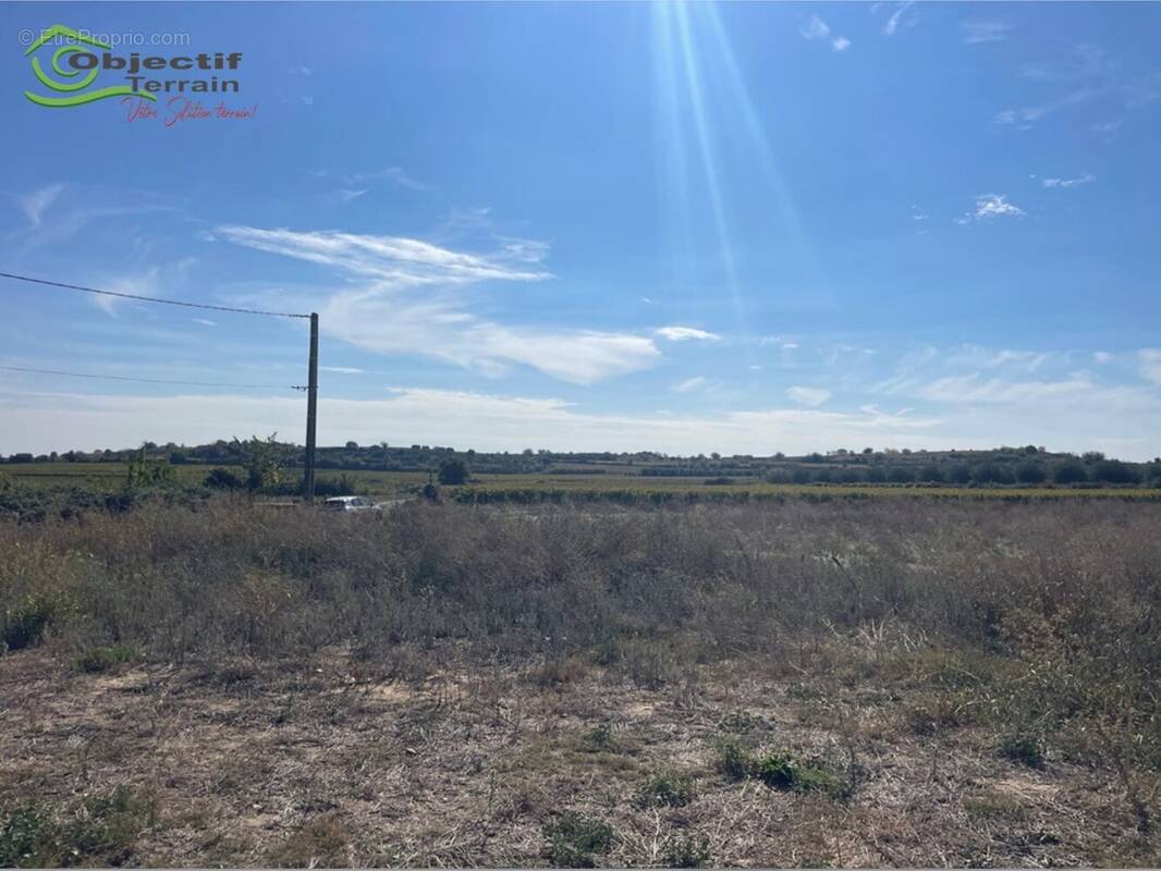 Terrain à POUZOLLES