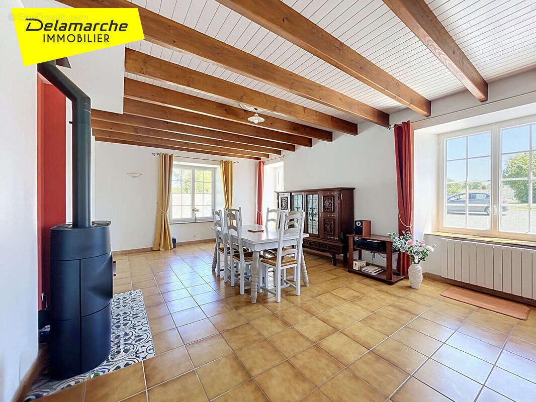A VENDRE : Maison de campagne avec vie de plain pied à Lengronne - photo 3