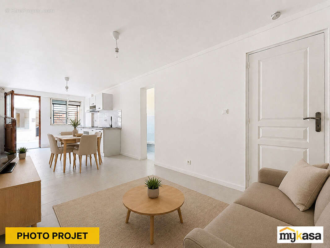 Appartement Martigues 1 pièce(s) 38 m2 - photo 4