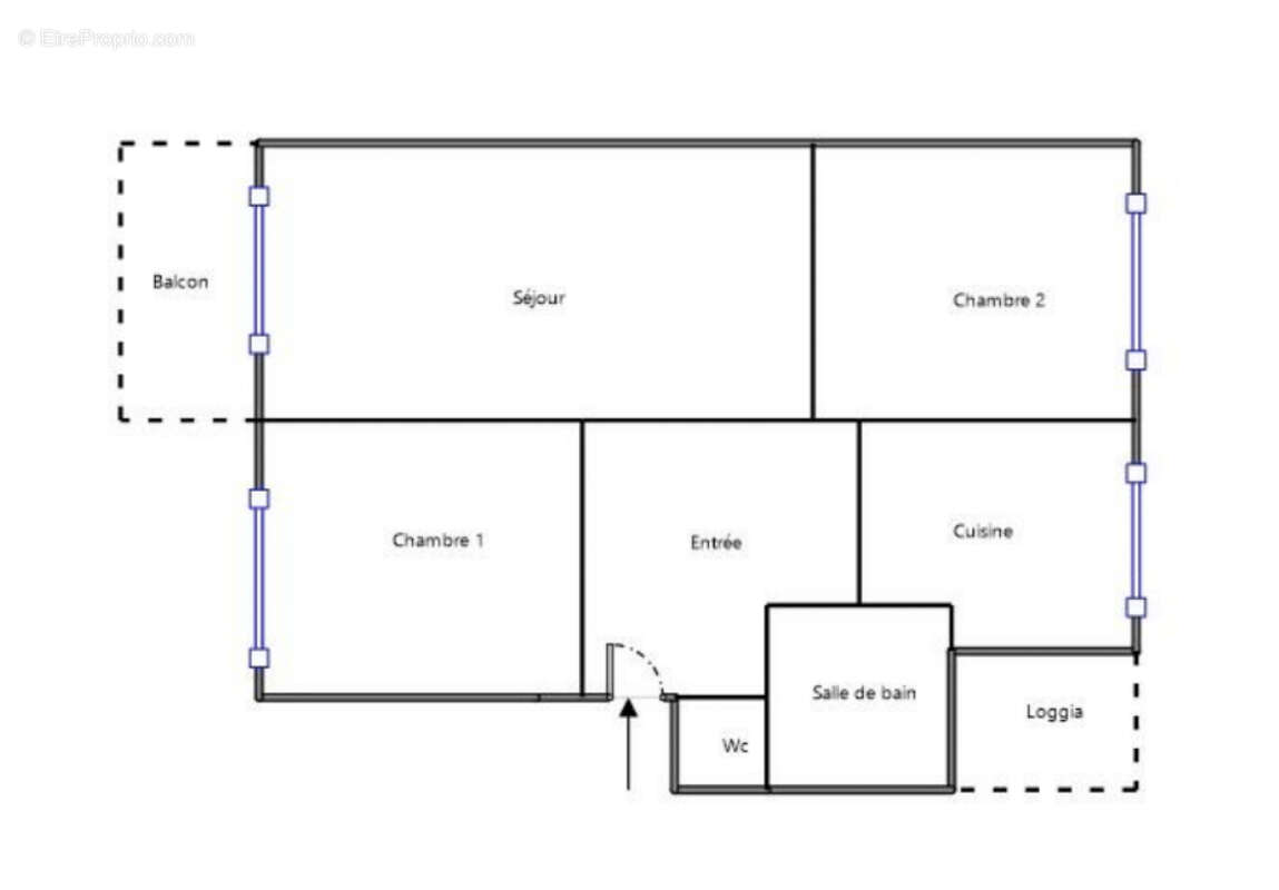 Appartement 3 pièces 53 m2 - Copropriété Ravalée / Isolée - Bajatière / Grenoble / SAINT MARTIN D'HERES - photo 3
