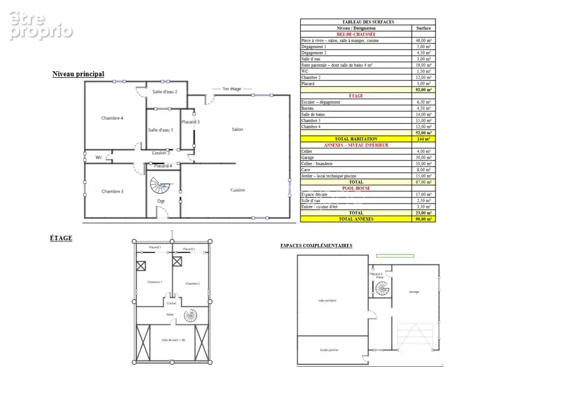 Nyons 26110 - propriete de charme 144 m2 - terrain clos et paysage 750 m2 - 4 chambres - piscine - poolhouse a - photo 24