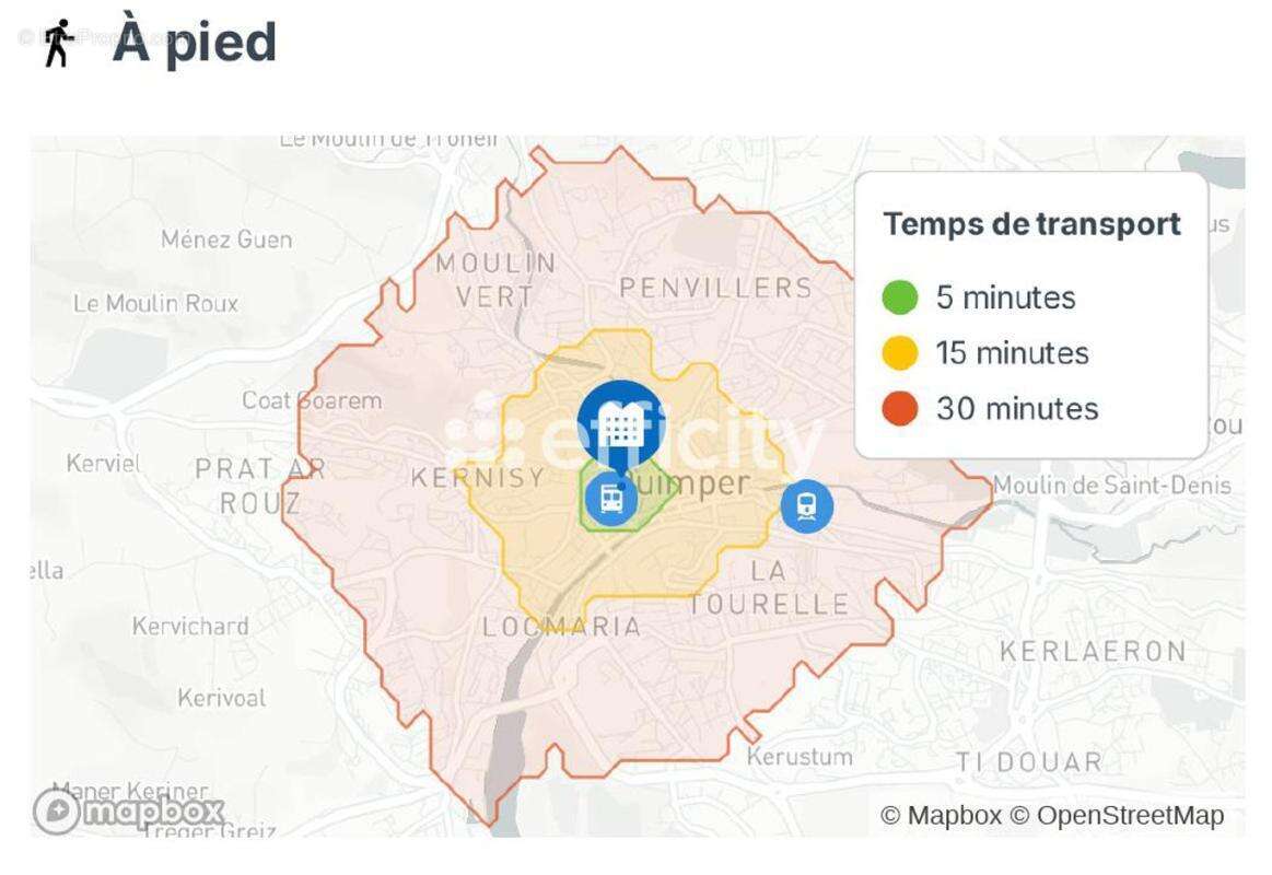 Appartement à QUIMPER