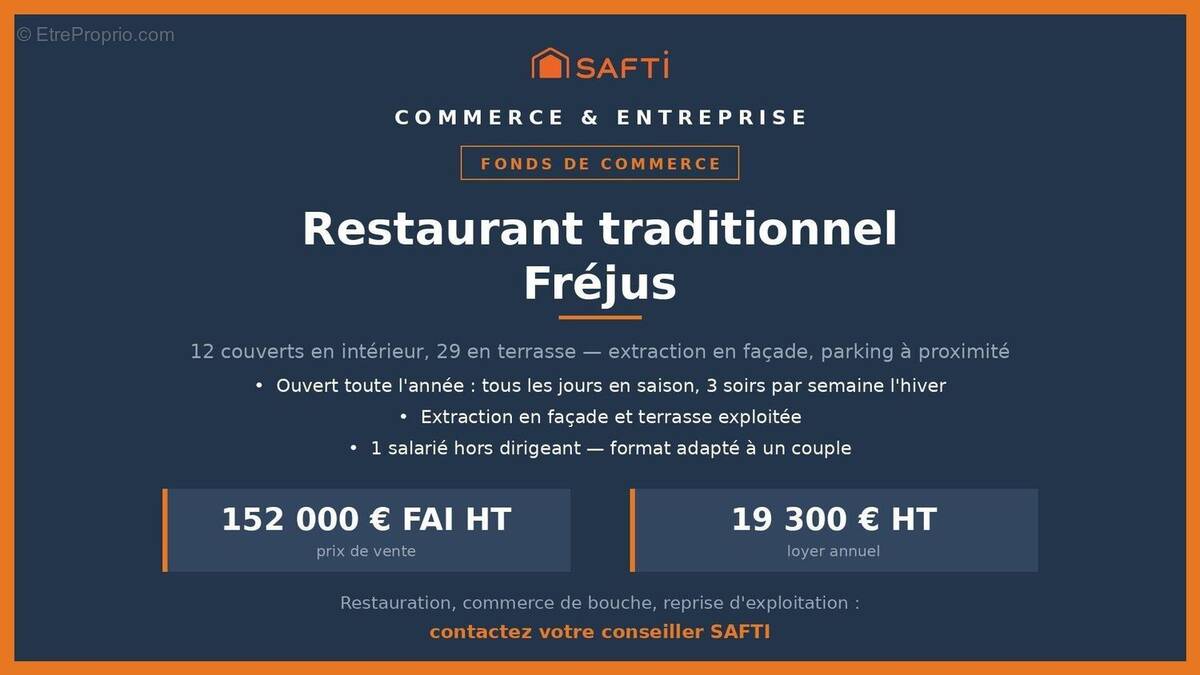 Photo 1 - Commerce à FREJUS