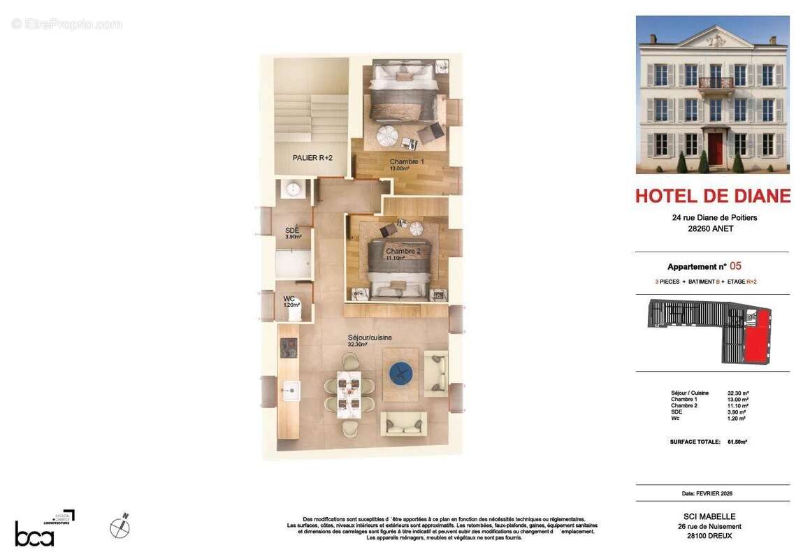 Appartement à ANET