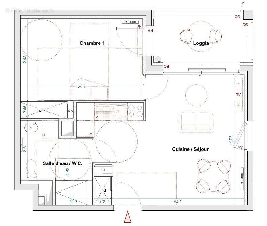 Appartement à BORDEAUX